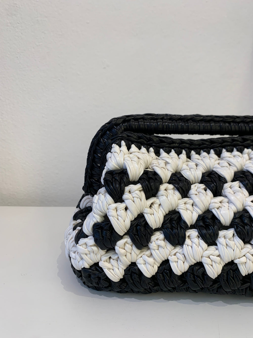 BLACK AND WHITE BAG