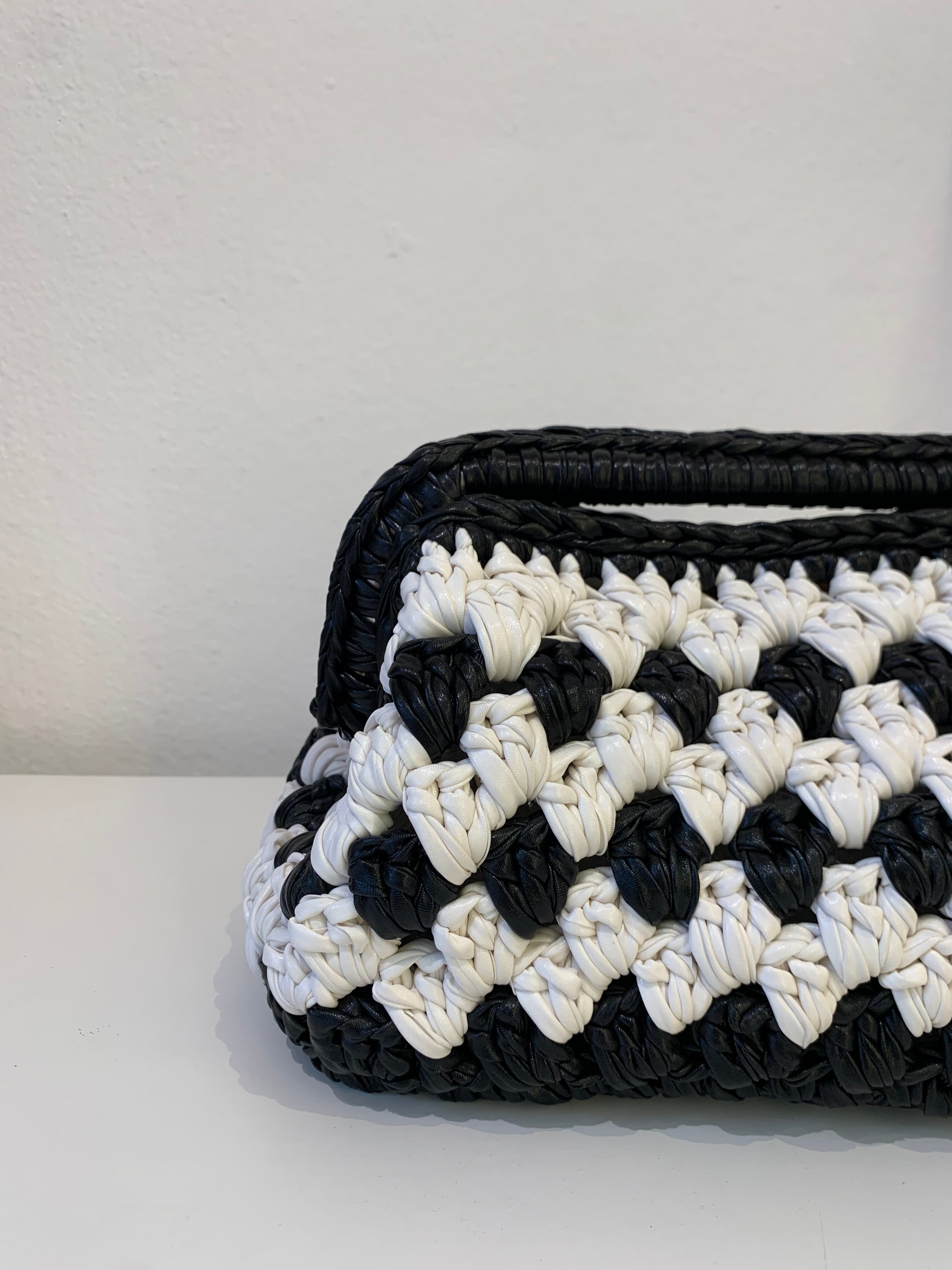 BLACK AND WHITE BAG