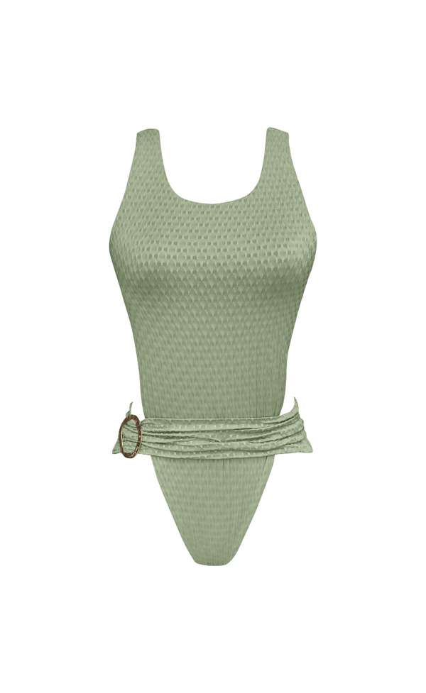 LEILA ONE-SIDED SWIMSUIT